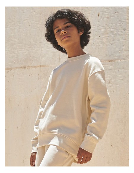 SFC-SM530-Kids' Sustainable Fashion Curved Hem Sweat 2